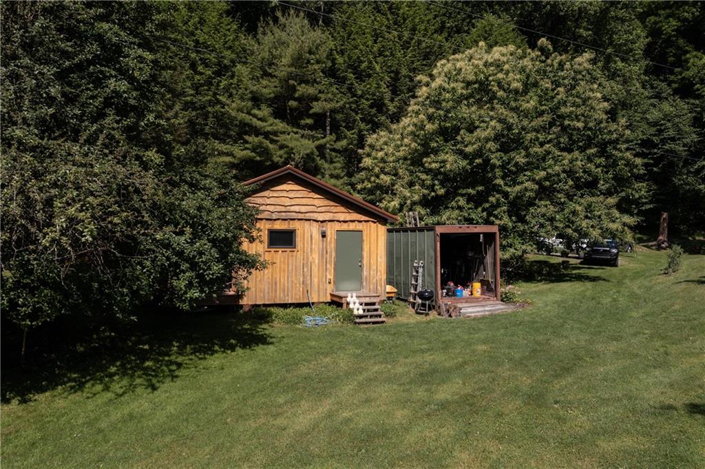 470 Truitt Road Kennerdell, PA 16374 - Photo 5 of 49 Bath house (built 2018) and utility trailer
