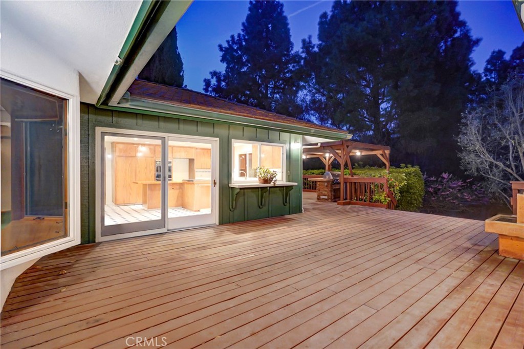5205 Middlecrest Road Rancho Palos Verdes, CA 90275 - Photo 6 of 36 a view of outdoor space and wooden deck