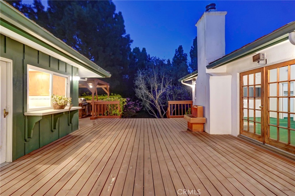 5205 Middlecrest Road Rancho Palos Verdes, CA 90275 - Photo 7 of 36 a view of outdoor space with deck patio and wooden floor