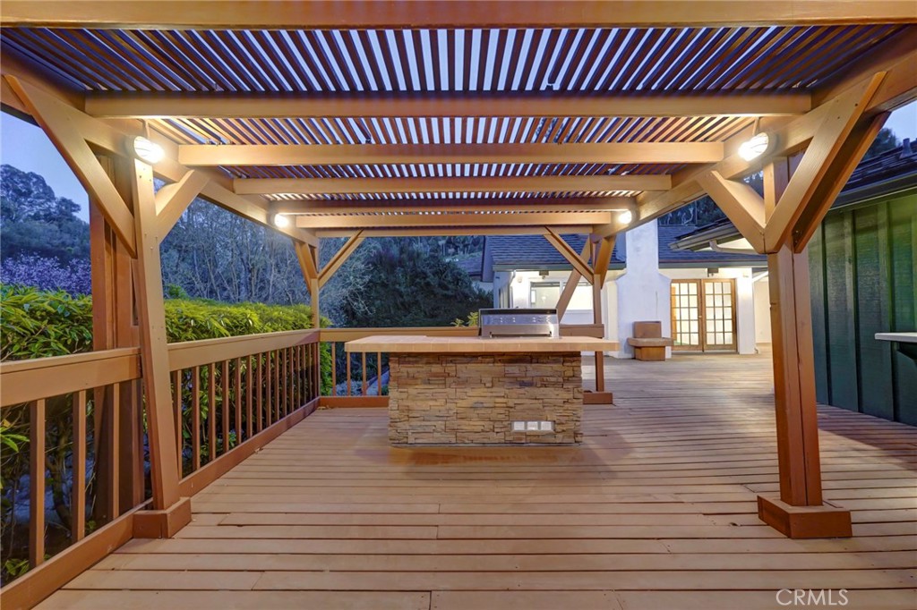 5205 Middlecrest Road Rancho Palos Verdes, CA 90275 - Photo 9 of 36 a view of outdoor space with deck