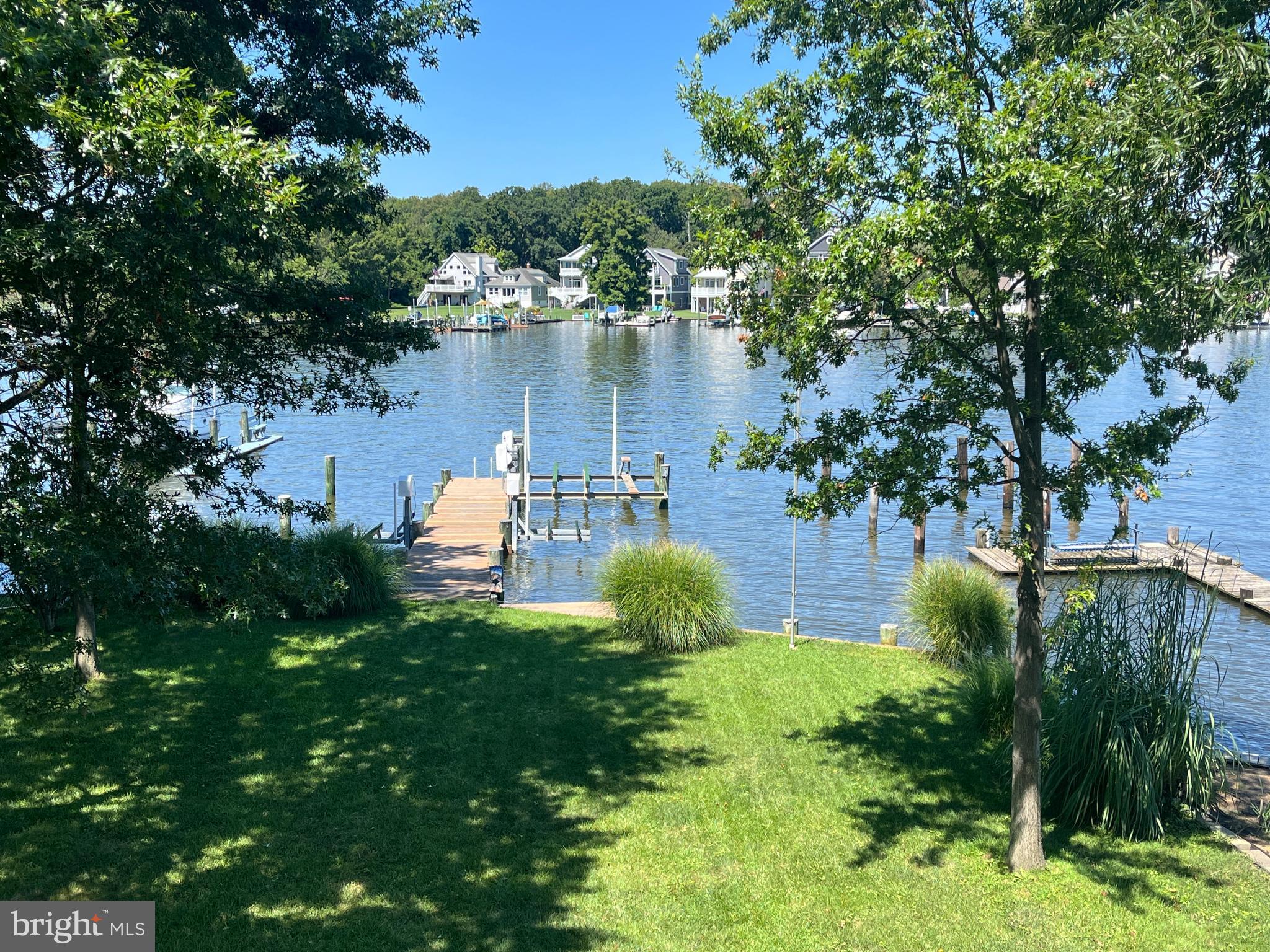 3816 Chestnut Road Baltimore, MD 21220 - Photo 9 of 27 a lake view with a garden
