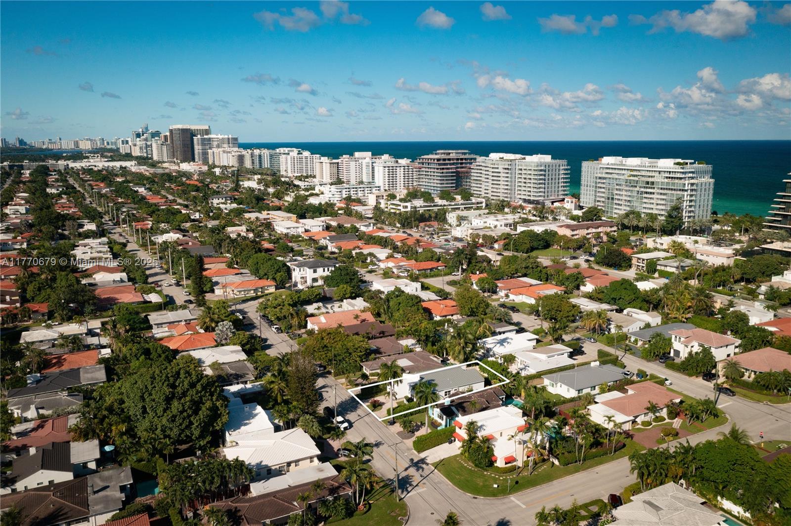 8919 Byron Avenue Surfside, FL 33154 - Photo 49 of 51 an aerial view of multiple house