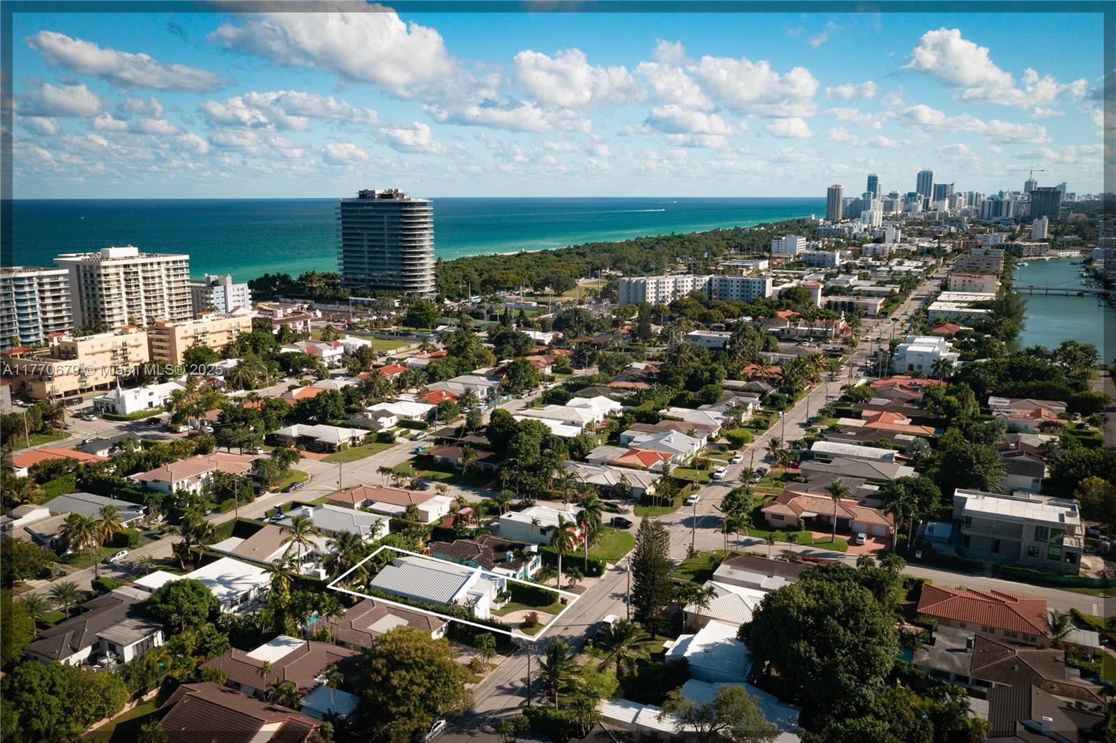 8919 Byron Avenue Surfside, FL 33154 - Photo 50 of 51 an aerial view of multiple house