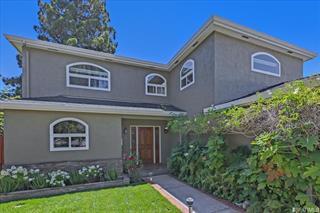 5 Maple Way San Carlos, CA 94070 - Photo 2 of 5 a front view of house with yard