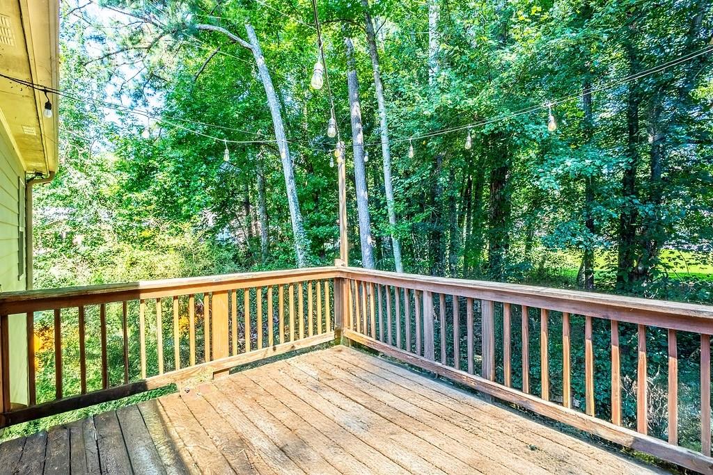 3907 Robin Court Acworth, GA 30101 - Photo 24 of 29 a view of balcony with deck and yard