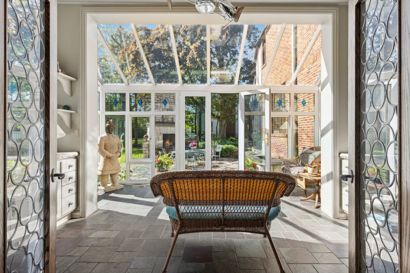 719 South County Line Road Hinsdale, IL 60521 - Photo 24 of 52 a living room filled with furniture and a window