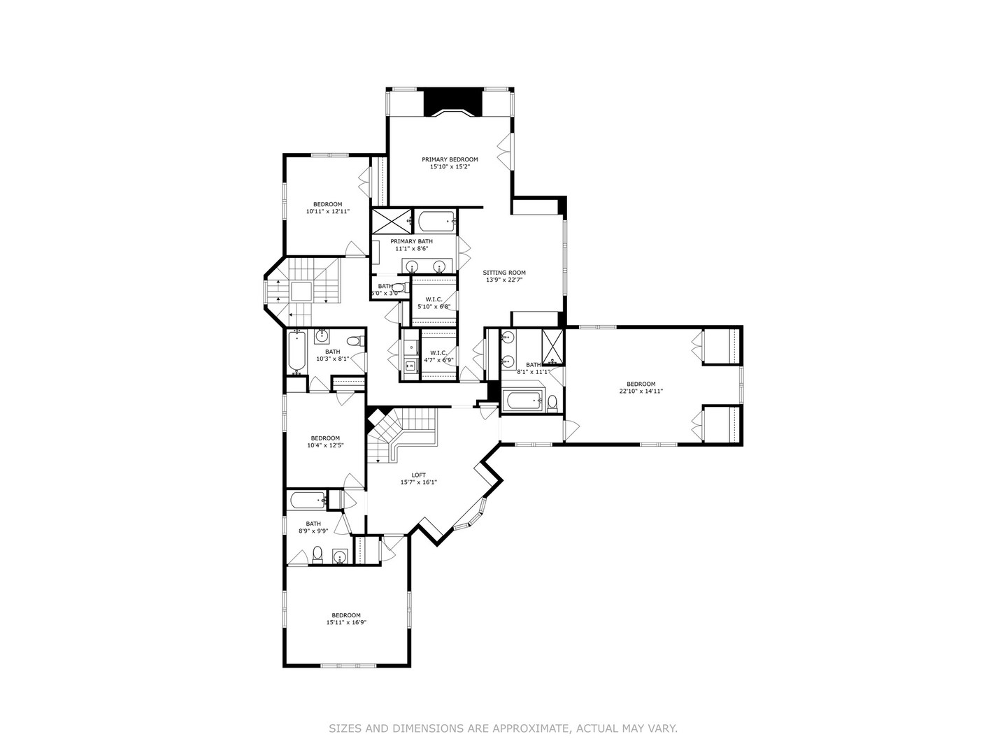 719 South County Line Road Hinsdale, IL 60521 - Photo 49 of 52 a picture of floor plan