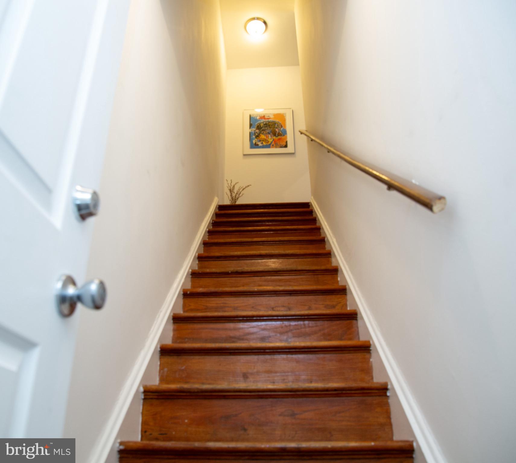 1345 1st Street Northwest, Unit 2 Washington, DC 20001 - Photo 2 of 11 Inviting ascent to a bright, airy space.