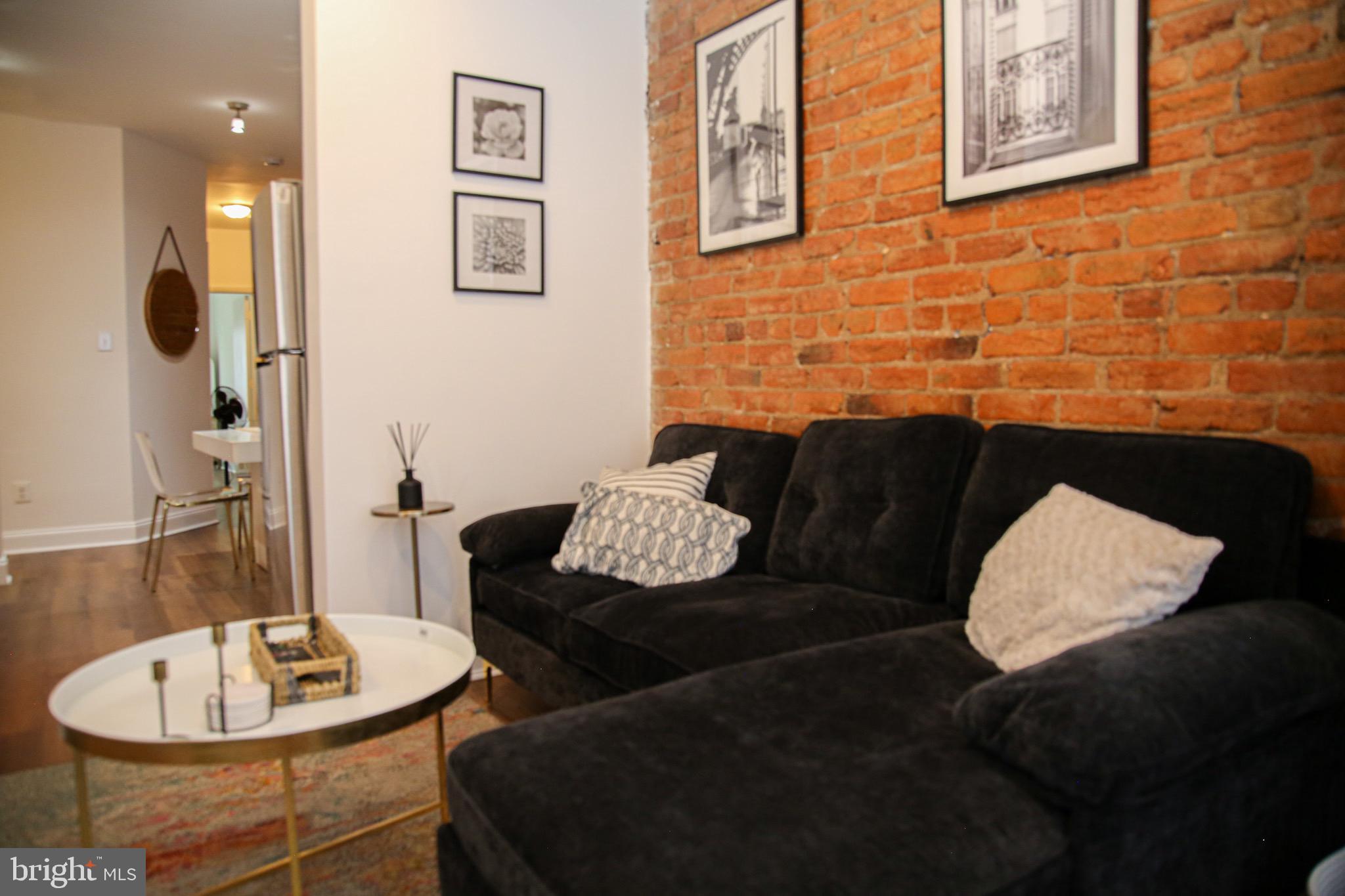 1345 1st Street Northwest, Unit 2 Washington, DC 20001 - Photo 7 of 11 Charming urban retreat with exposed brick.