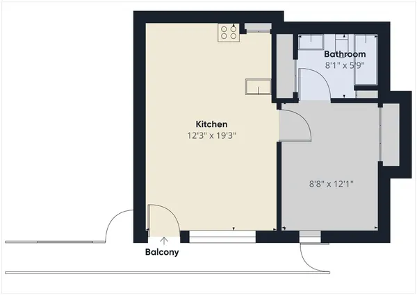 $1,175 | 912 West 22nd 1/2 Street, Unit F, Austin, TX 78705