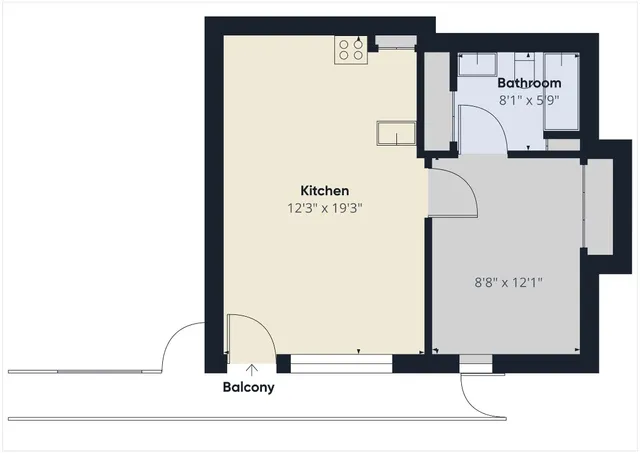 $1,175 | 912 West 22nd 1/2 Street, Unit F, Austin, TX 78705