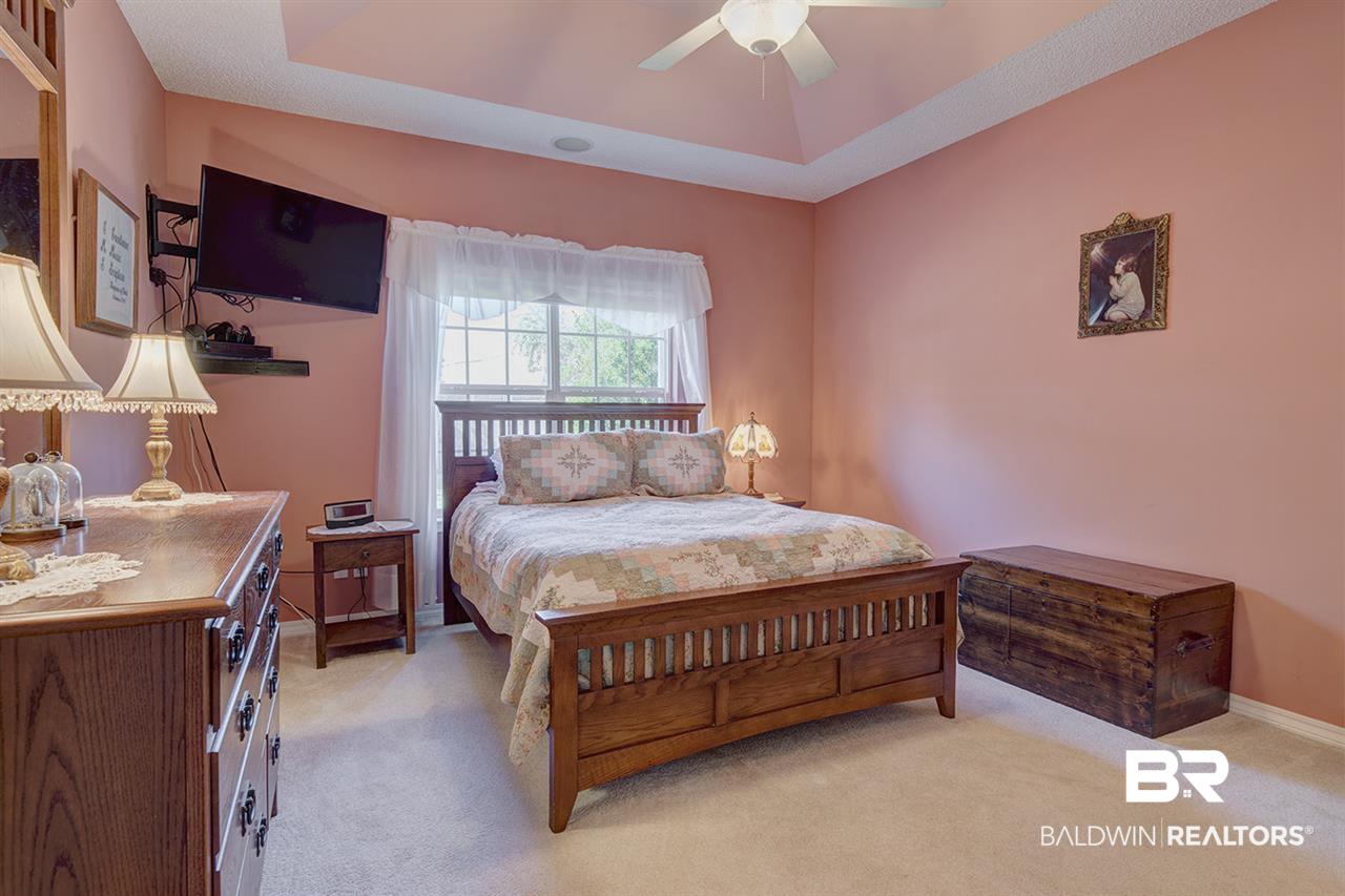 22195 Buck Road Robertsdale, AL 36567 - Photo 14 of 36 Private Master Suite w/views of Gardenia in back