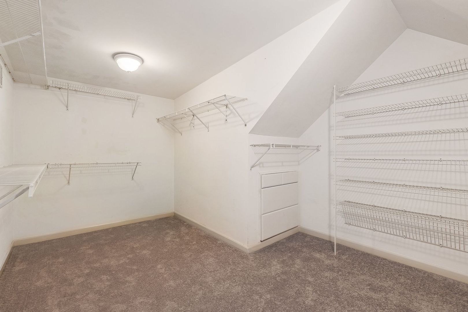 1540 West Wiesbrook Road Wheaton, IL 60189 - Photo 26 of 36 a view of an empty walk in closet
