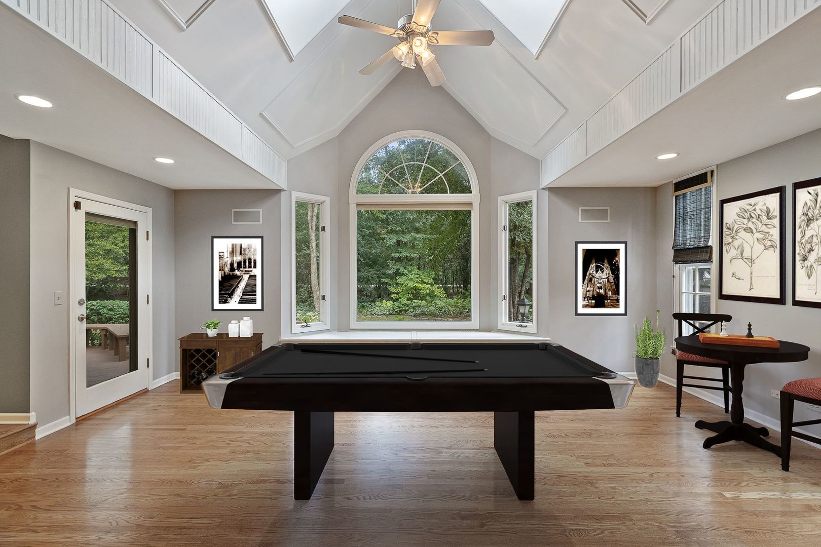 1540 West Wiesbrook Road Wheaton, IL 60189 - Photo 8 of 36 a room with pool table and windows