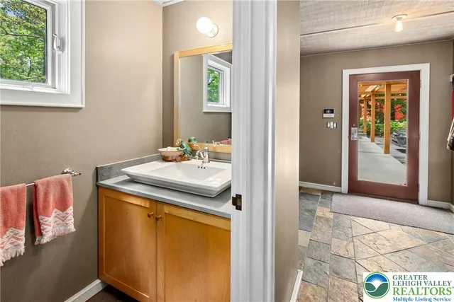 a view of outdoor space and mountain view