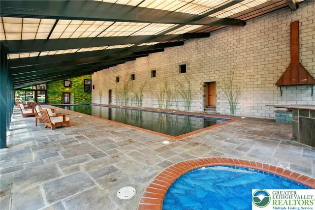 a view of a backyard of a house