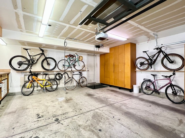 1017 South 275 West Logan, UT 84321 - Photo 28 of 36 Garage featuring bike storage and a garage door opener