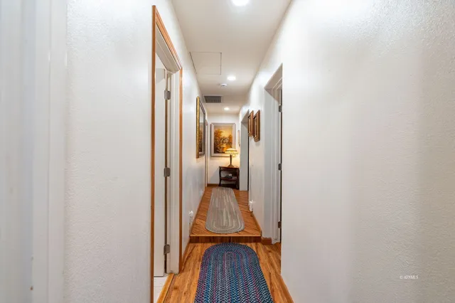 a yellow house with outdoor space