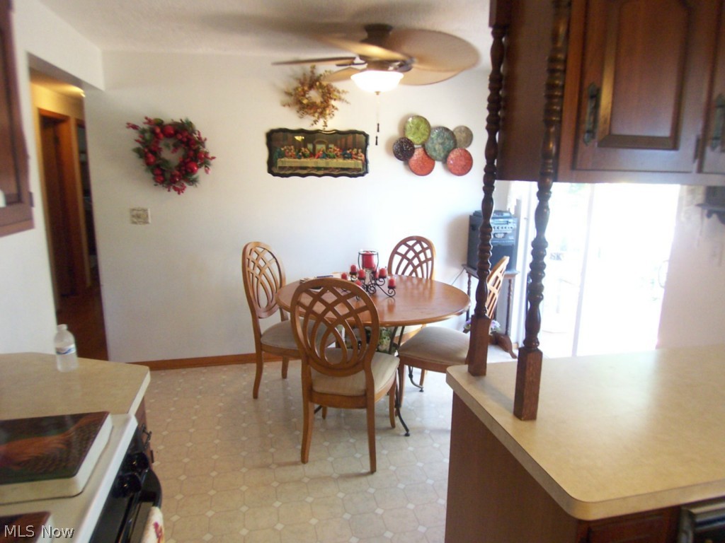1608 Meister Road Lorain, OH 44053 - Photo 5 of 25 The dining area of the eat-in kitchen.