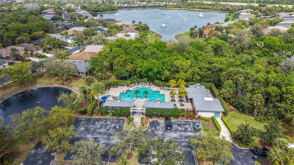8150 Indigo Ridge Terrace University Park, FL 34201 - Photo 44 of 56 an aerial view of house with yard swimming pool and outdoor seating