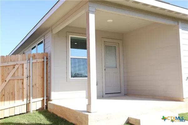 a view of house with front door
