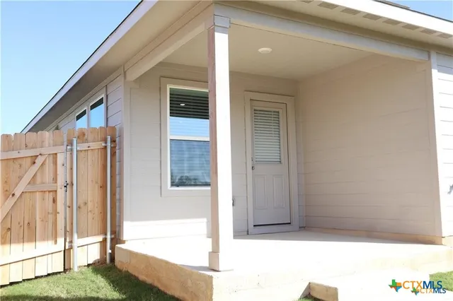 a view of house with front door