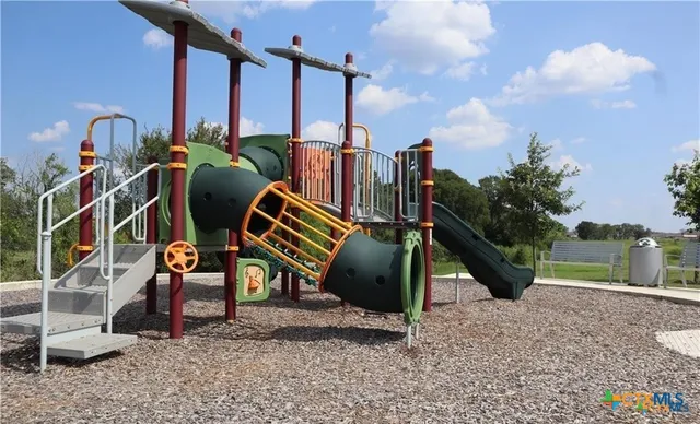 a view of outdoor space with seating