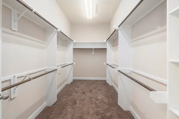 a view of walk in closet