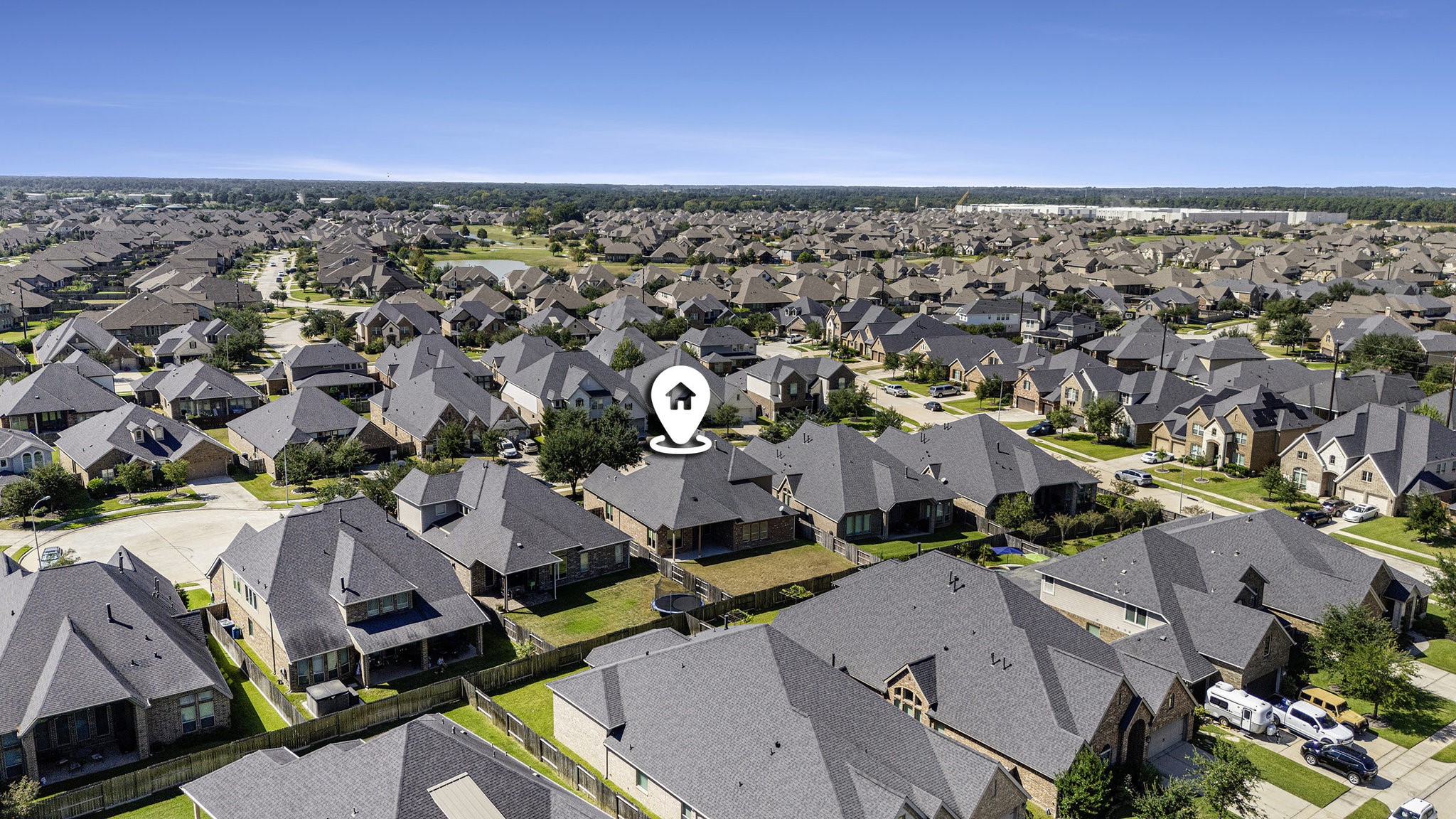 18614 Rimini Ridge Court Cypress, TX 77429 - Photo 34 of 35 an aerial view of a city