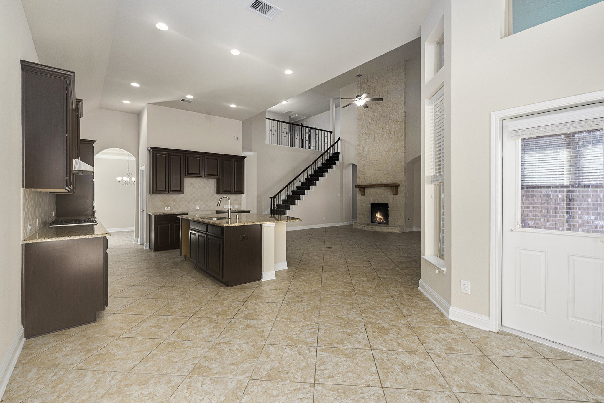18614 Rimini Ridge Court Cypress, TX 77429 - Photo 7 of 35 a view of kitchen with furniture and refrigerator