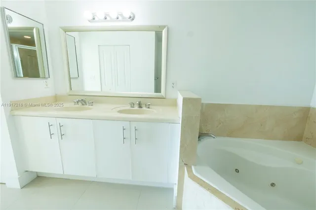 a bathroom with a sink and a bathtub
