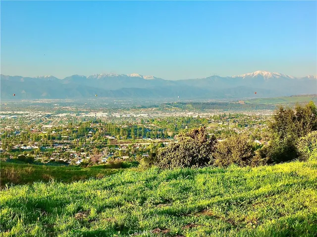 a view of lake and mountain