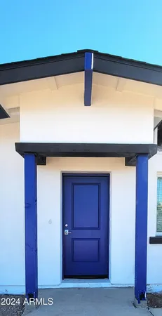 a view of a porch