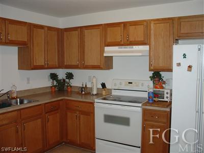 2134 Armour Road Lehigh Acres, FL 33973 - Photo 2 of 10 a kitchen with sink a cabinets and appliances