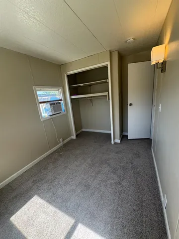 a view of a storage room