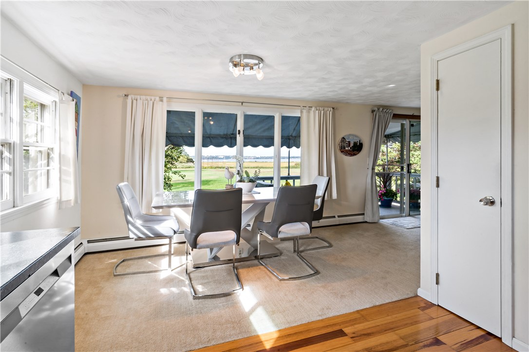975 Anthony Road Portsmouth, RI 02871 - Photo 15 of 38 looking out to dining from kitchen
