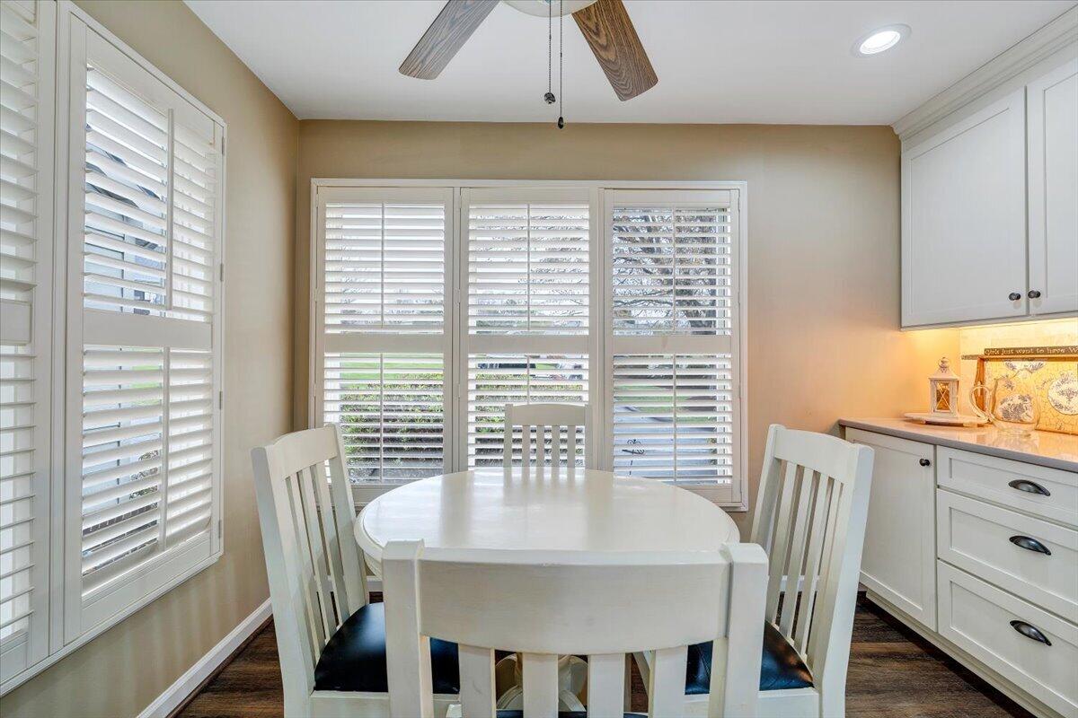 66 Scarlet Street Hardy, VA 24101 - Photo 18 of 72 a view of a dining room with furniture window and outside view