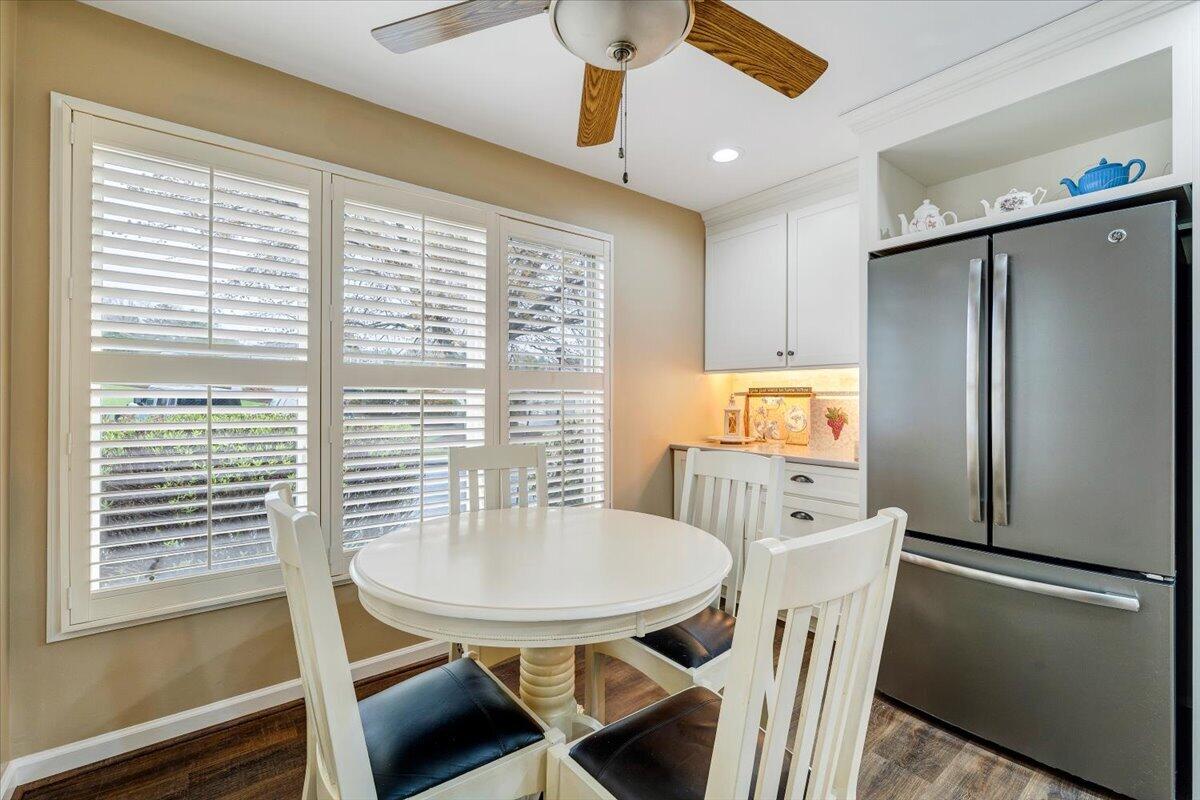66 Scarlet Street Hardy, VA 24101 - Photo 19 of 72 a view of a dining room with furniture window and wooden floor