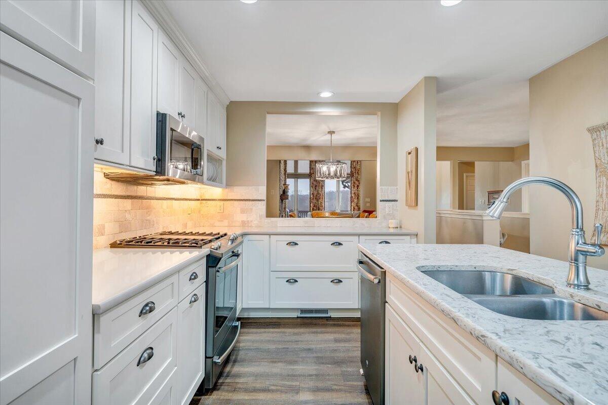 66 Scarlet Street Hardy, VA 24101 - Photo 20 of 72 a kitchen with a stove and a sink