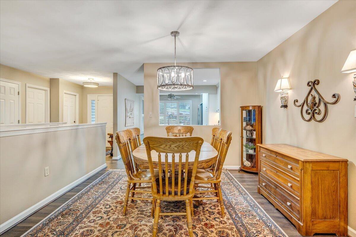 66 Scarlet Street Hardy, VA 24101 - Photo 23 of 72 a view of a dining room with furniture window and outside view