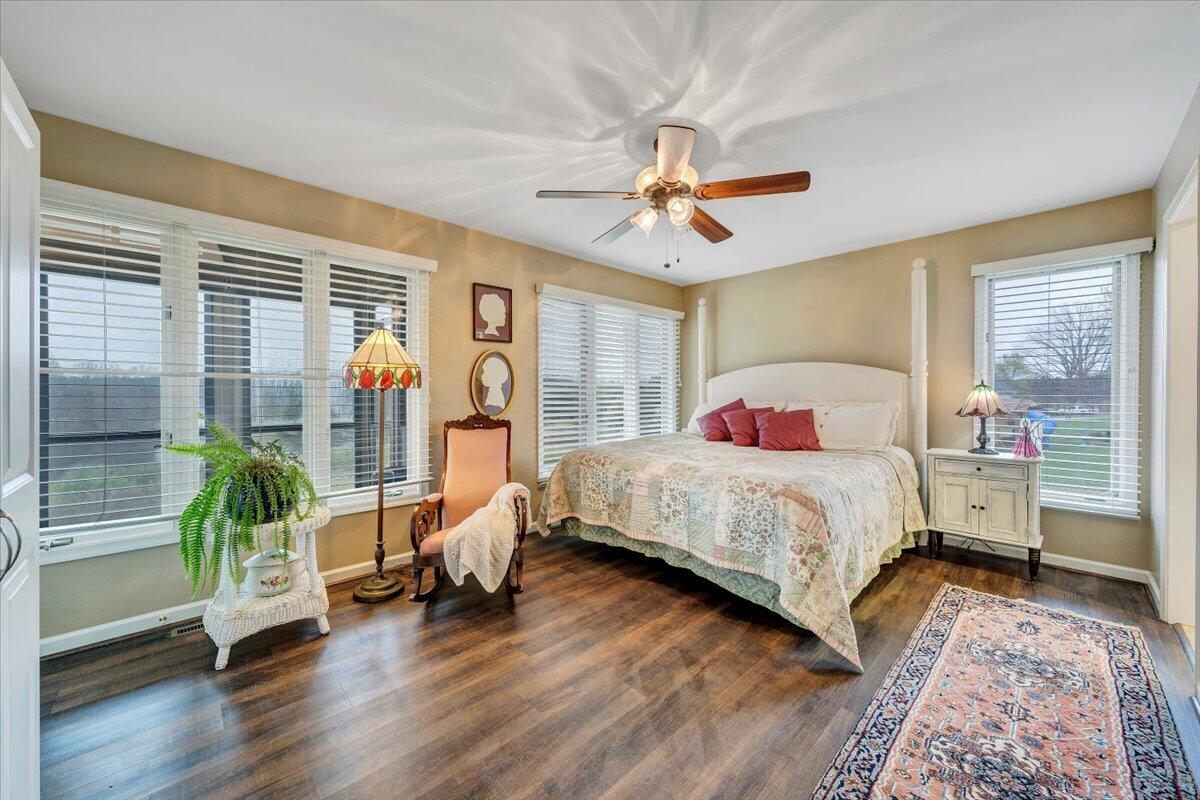 66 Scarlet Street Hardy, VA 24101 - Photo 27 of 72 a bedroom with a bed and a window
