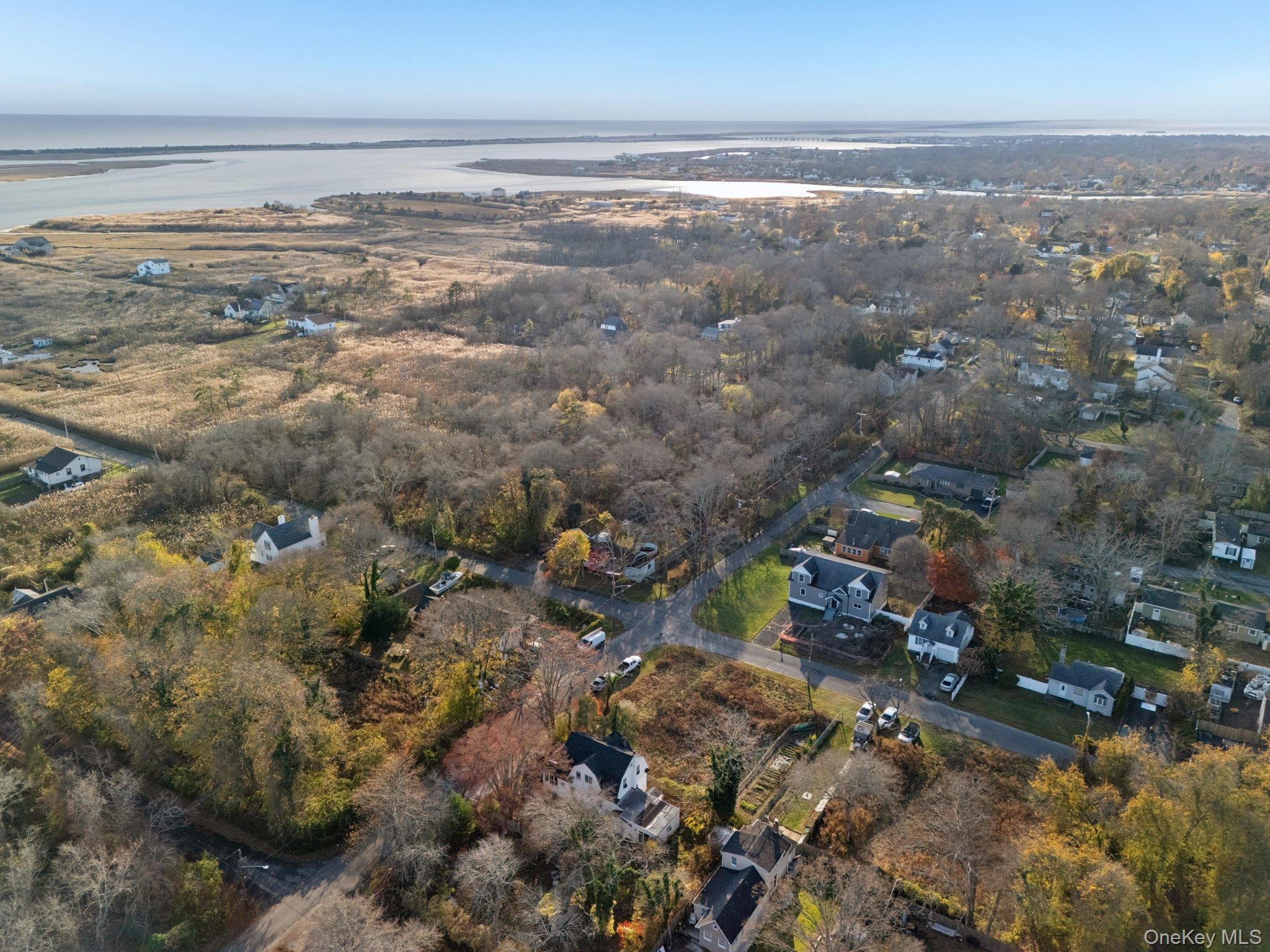 83 Elm Road East Mastic Beach, NY 11951 - Photo 29 of 34 a view of city and ocean