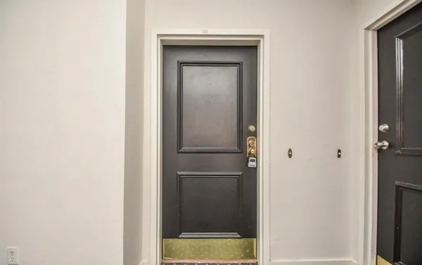 a view of storage and utility room