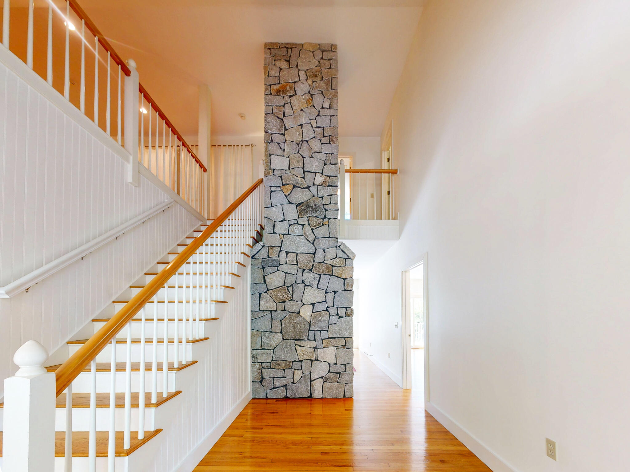 299 Gates Road Jefferson, ME 04348 - Photo 46 of 121 View Front Foyer & Stairs To 2nd Floor