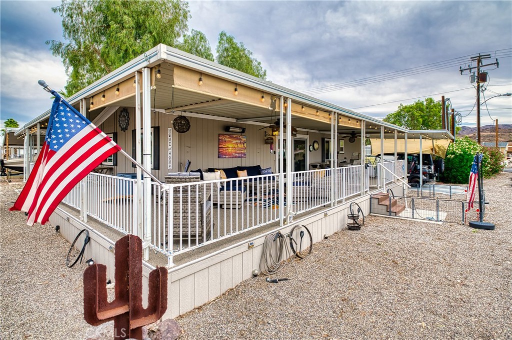 2054 Parker Dam Road, Unit E8 Earp, CA 92242 - Photo 3 of 75 a view of house with backyard and porch