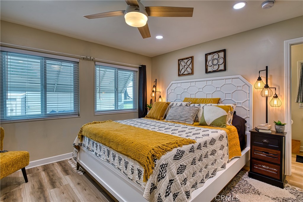 2054 Parker Dam Road, Unit E8 Earp, CA 92242 - Photo 36 of 75 a bedroom with a bed and a window