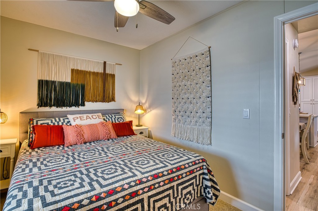 2054 Parker Dam Road, Unit E8 Earp, CA 92242 - Photo 46 of 75 a bedroom with natural light and a bed