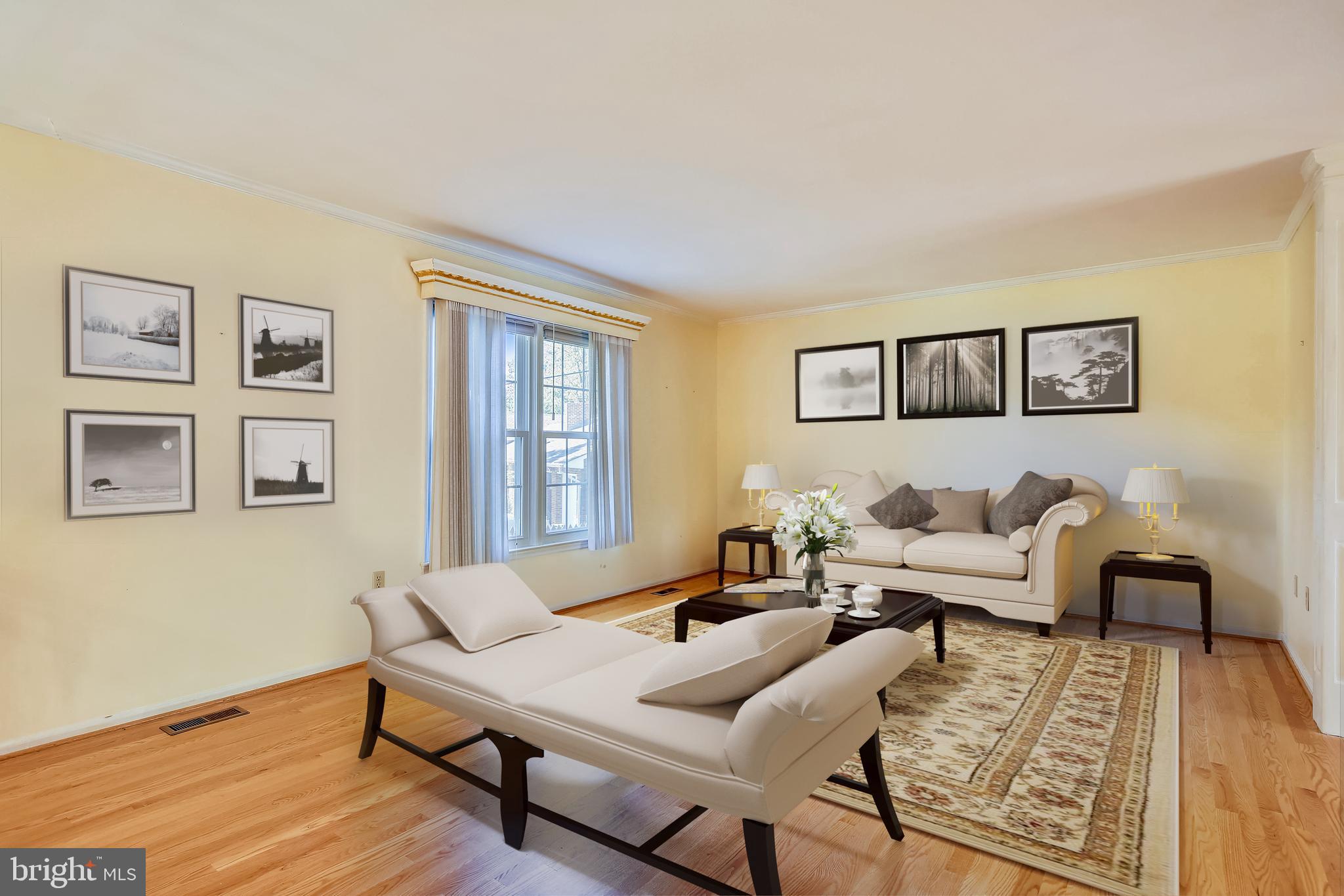 6012 Sumner Road Alexandria, VA 22310 - Photo 22 of 26 Virtual Living Room Depiction