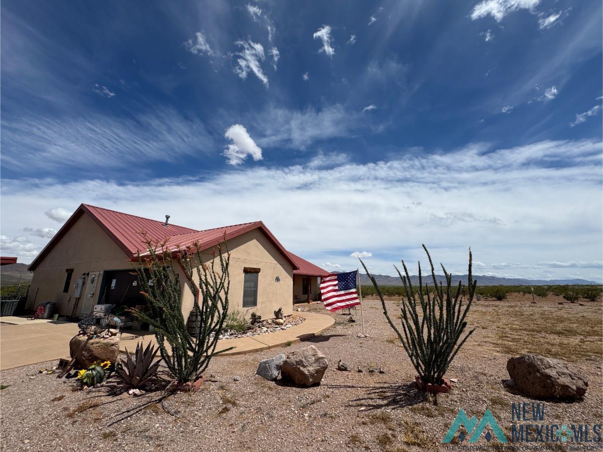 33 R Bar Road Rodeo, NM 88056 - Photo 4 of 20 View of home looking SE.