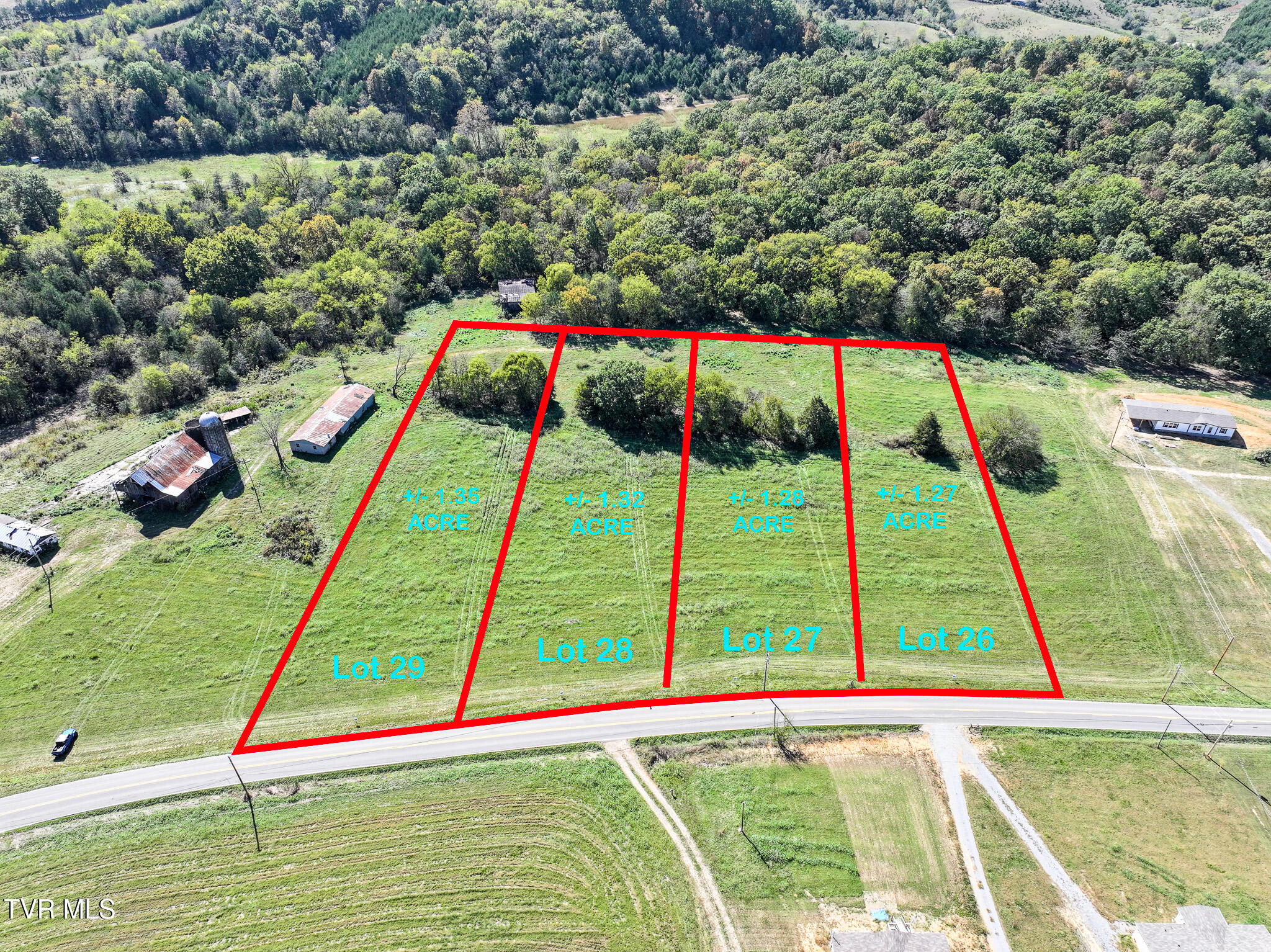 Lot 26 Mcdonald Road, Unit 26 Midway, TN 37809 - Photo 1 of 17 Drone Footage With 3 Other Active Lots